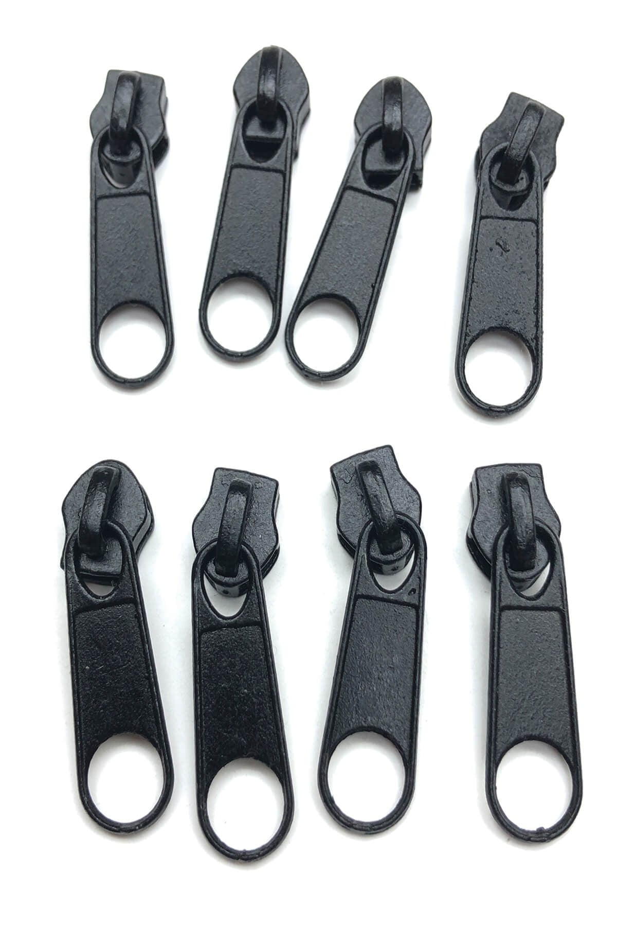Siyah Metal Fermuar Başlığı