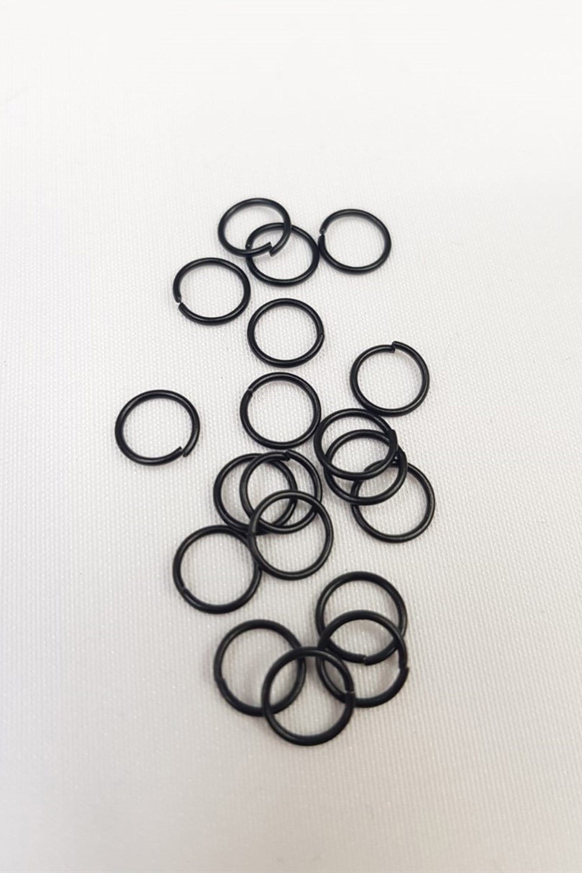 Siyah Tesbih ve Takı Halkası