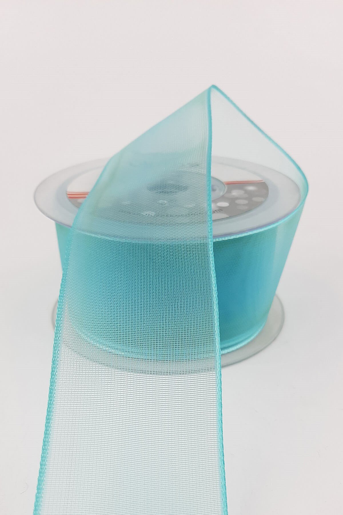 Su Yeşili Düz Şifon Kurdele 20 mt