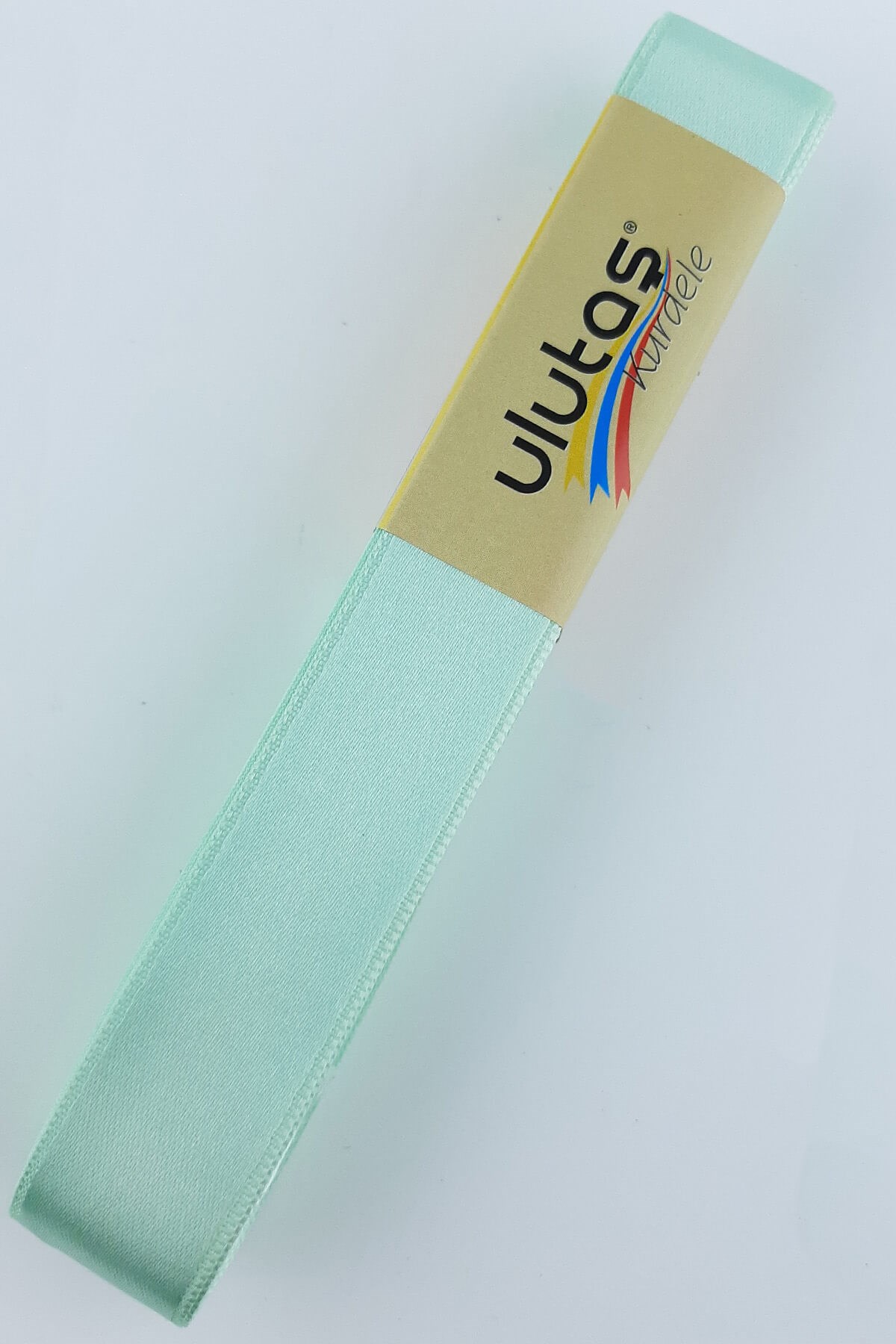 Water Green Satin Ribbon 2 cm 10 m