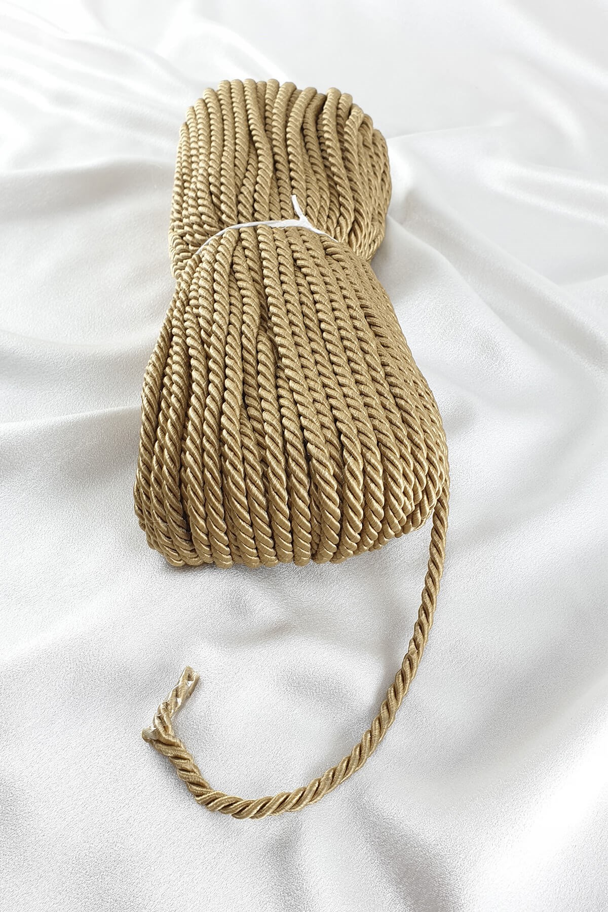 Milk Brown Cord Rope 8 Mm