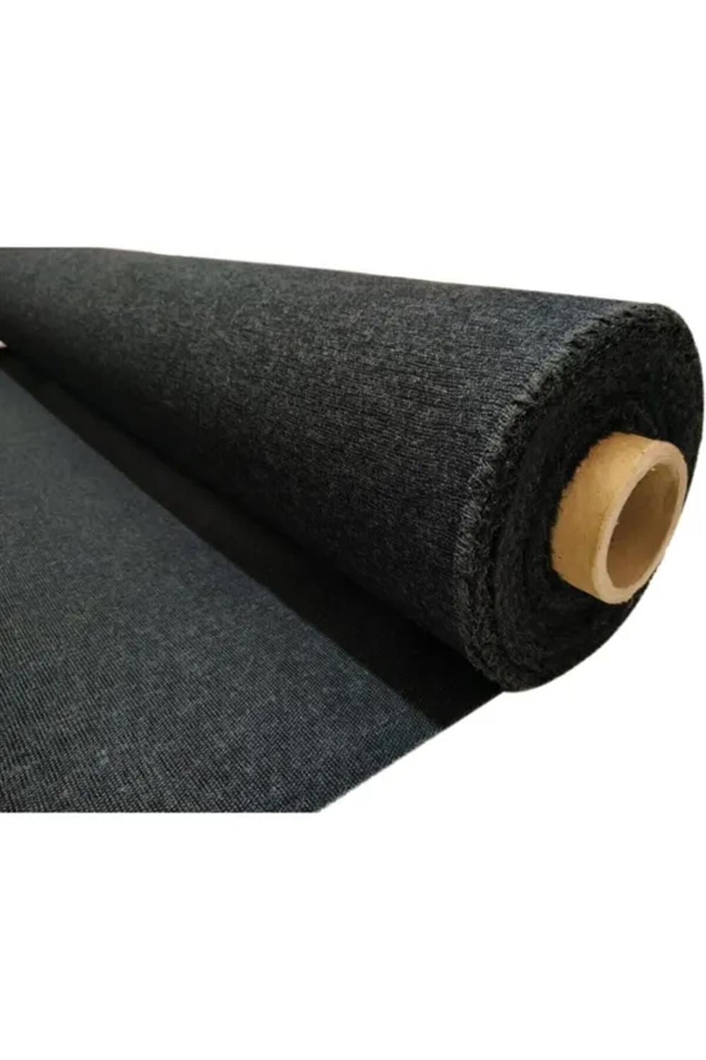 Tek Tarafı Yapışkanlı Bez Tela Siyah Yapışkan 1 Metre (90CM * 100 CM)