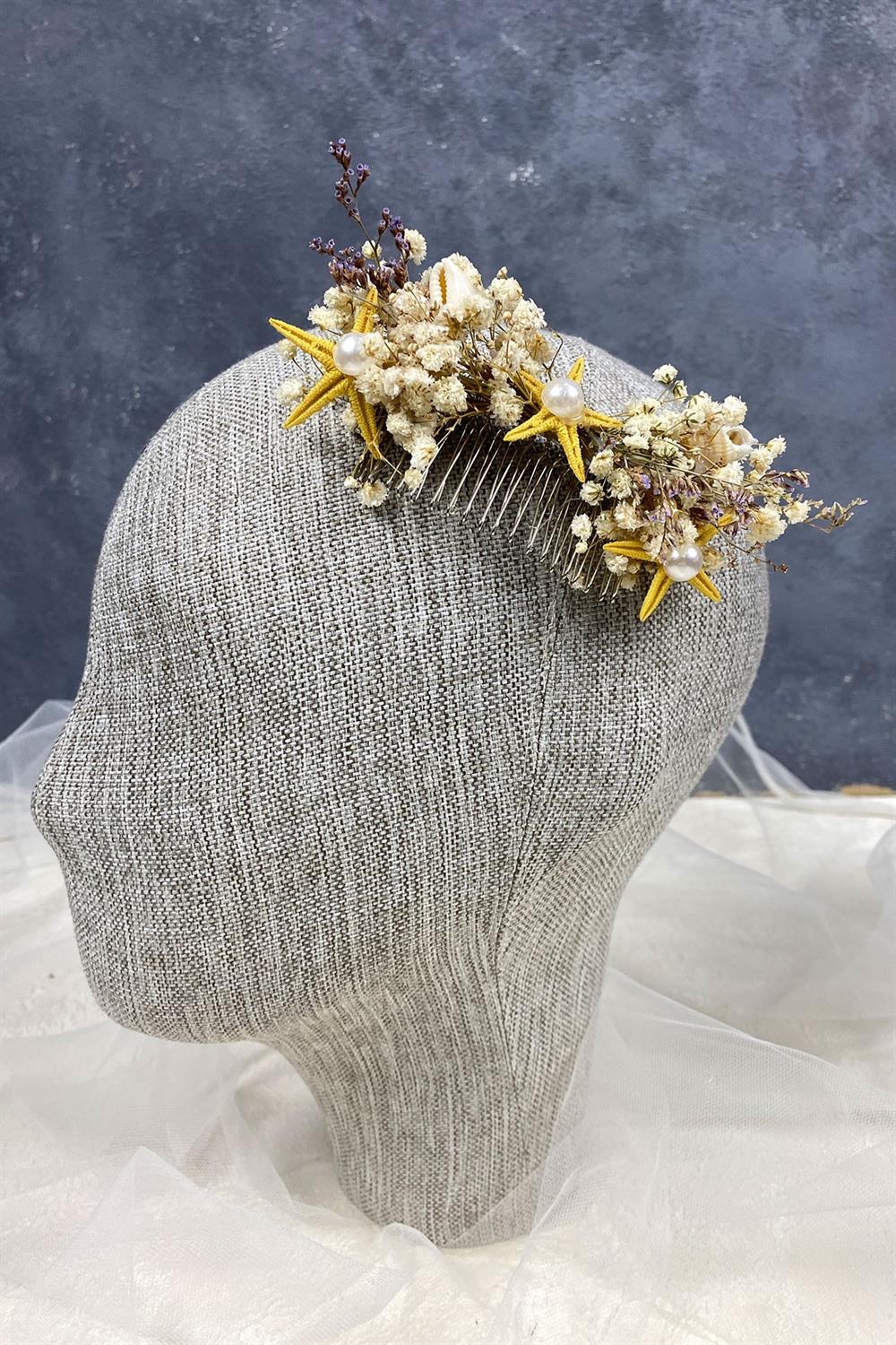 Wholesale Starfish Design Bridal Hair Clip Accessory