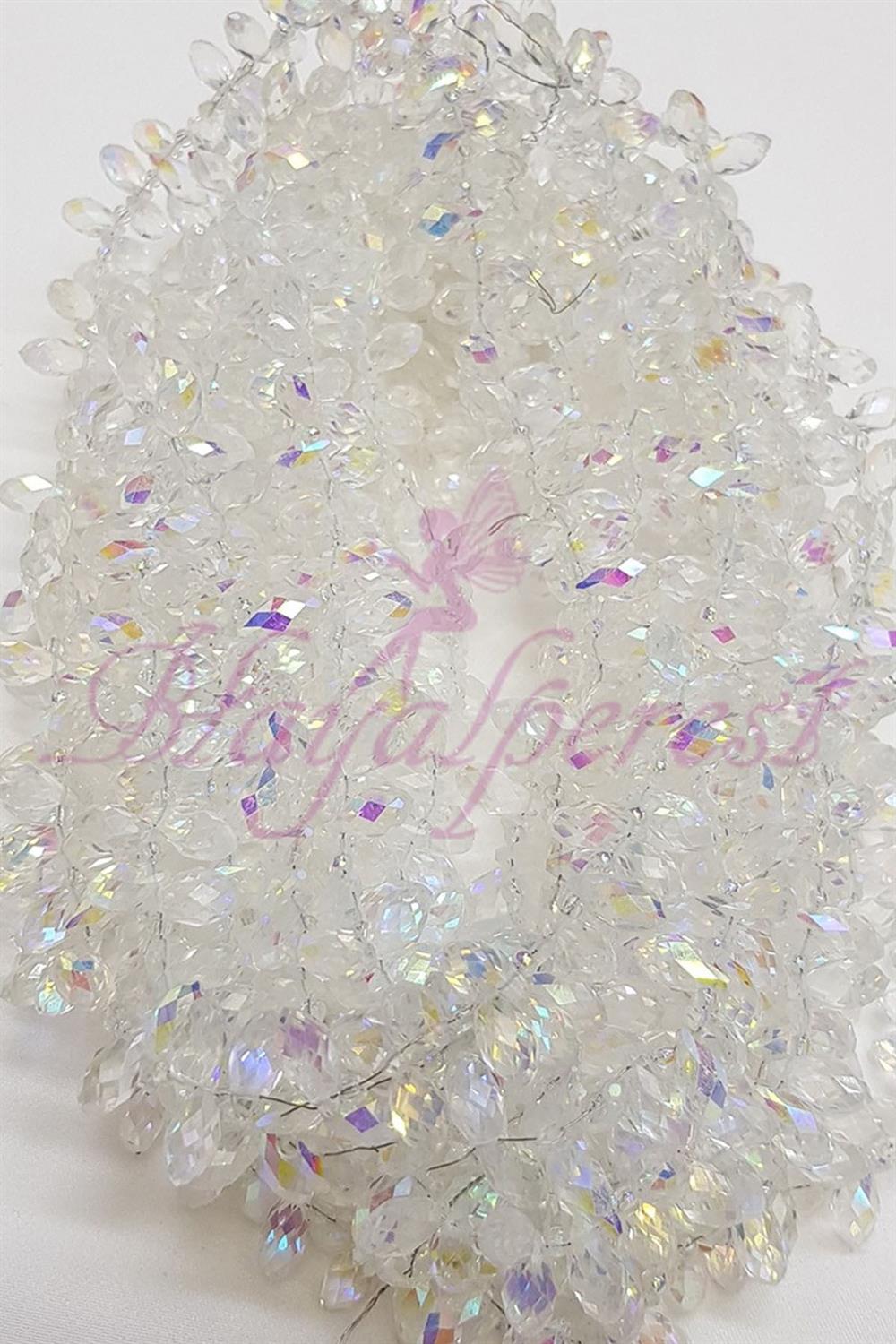 Wholesale Flick White Series Drop Crystal