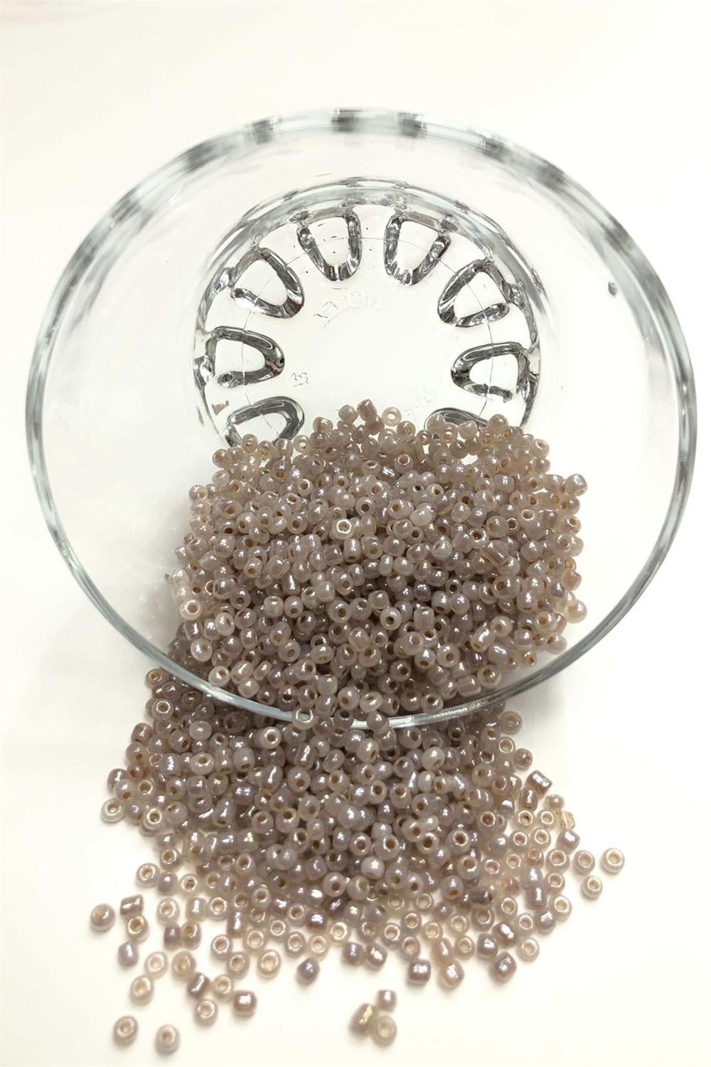 Wholesale Khaki Sand Beads Medium Size 3 mm 50 gr