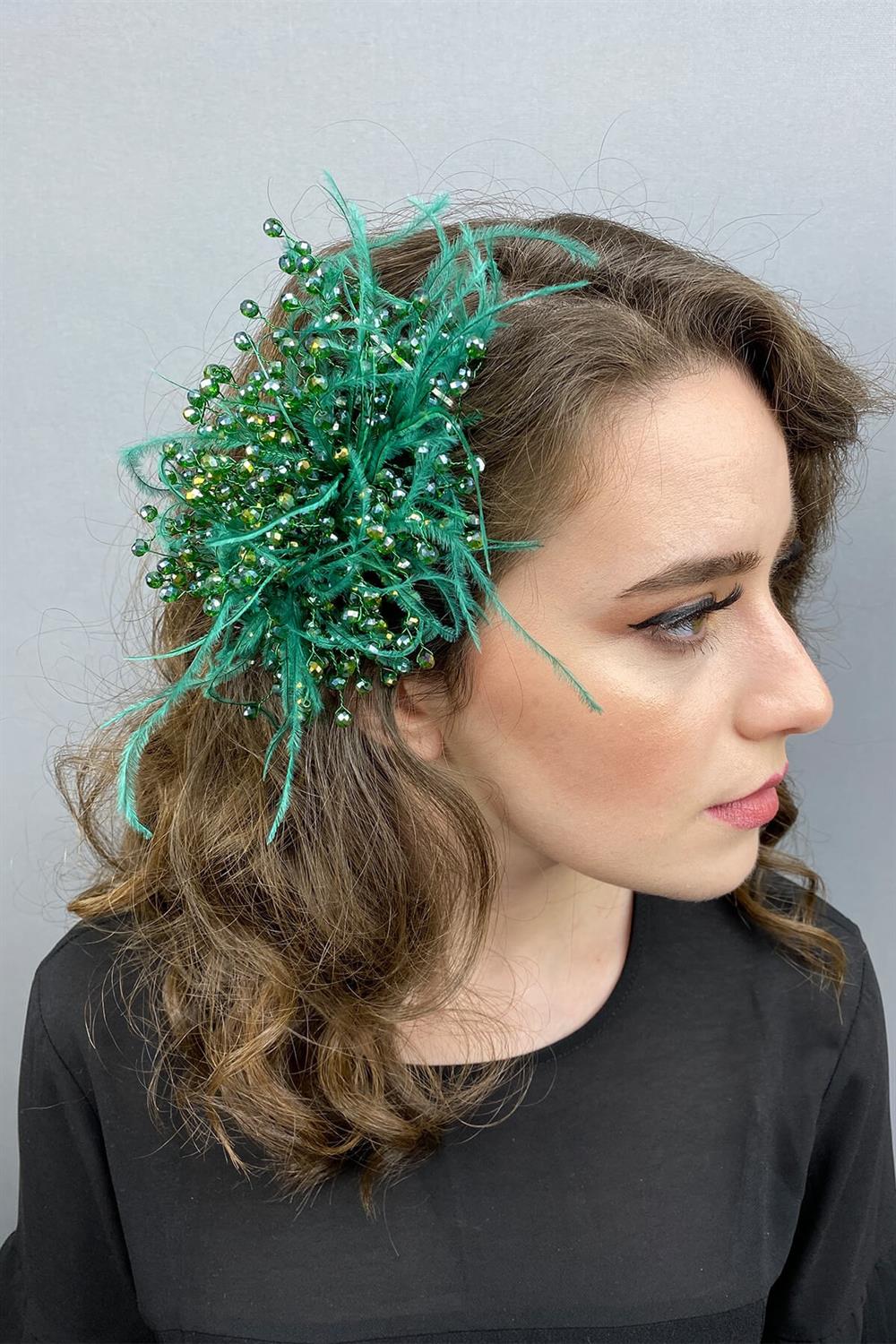 الجملة الظلام كريستال مطرز و أشعث الشعر التبعي