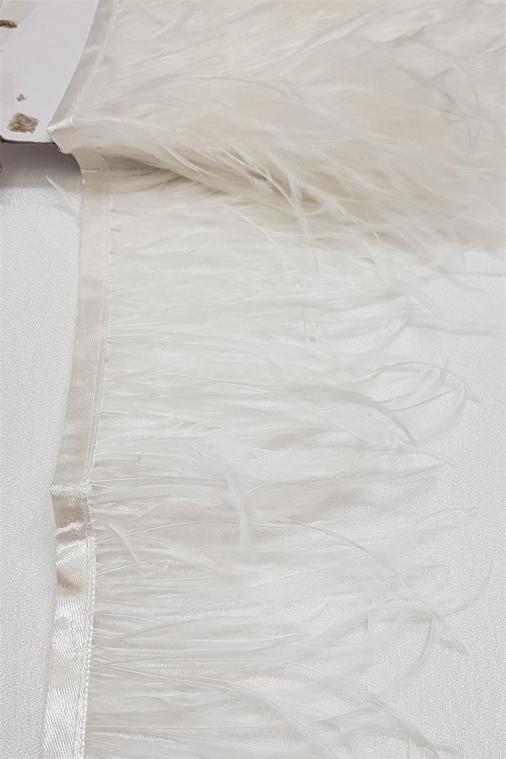 Wholesale Cream Ostrich Feather 1 meter