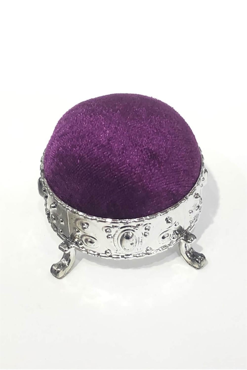 Wholesale Purple Velvet Pincushion