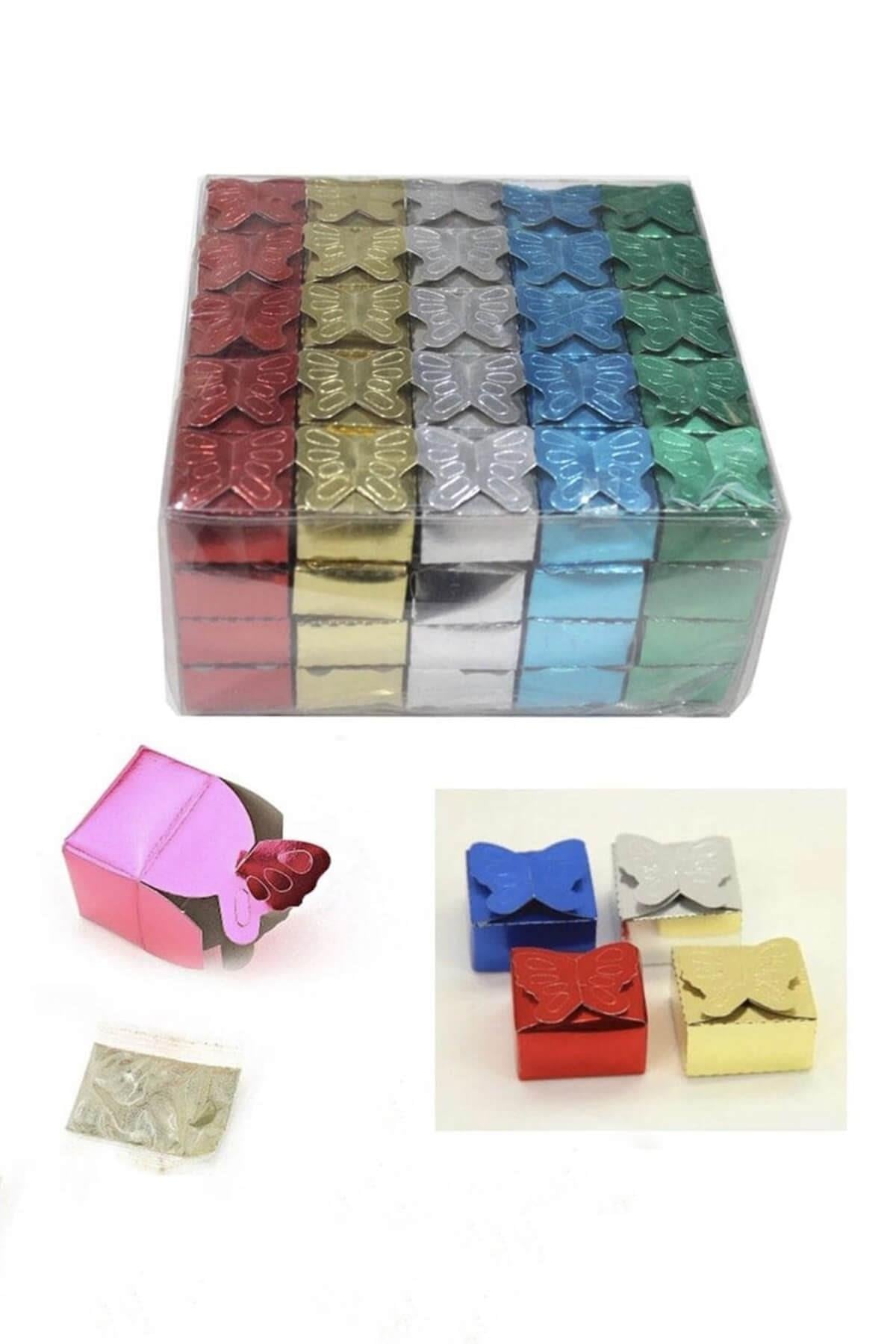 Wholesale Colored Butterfly Henna Package 100 Pieces