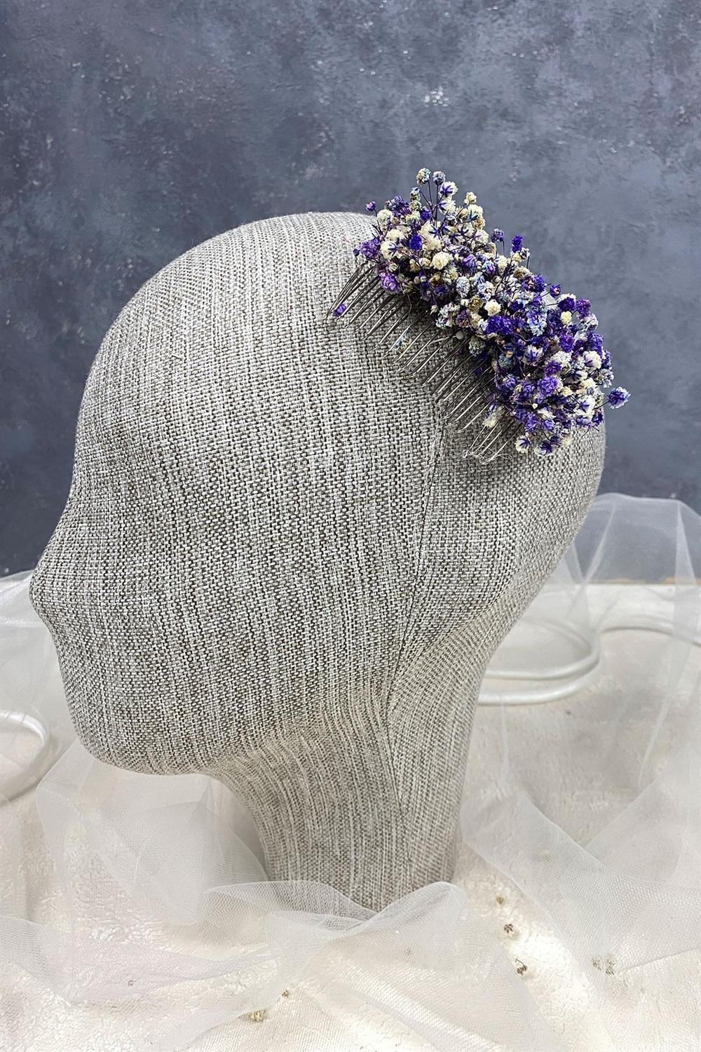 Wholesale Shocked Cipso Floral Bridal Accessory Hair Clip