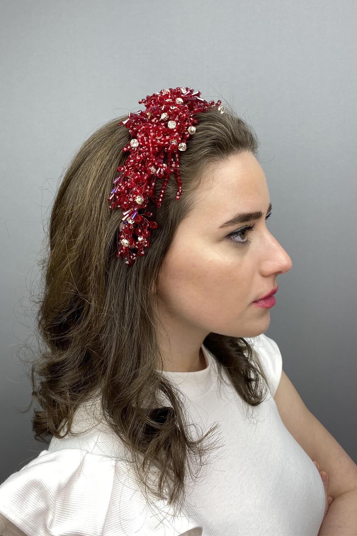 Wholesale Zosma Crystal Stone Henna and Bridal Crown