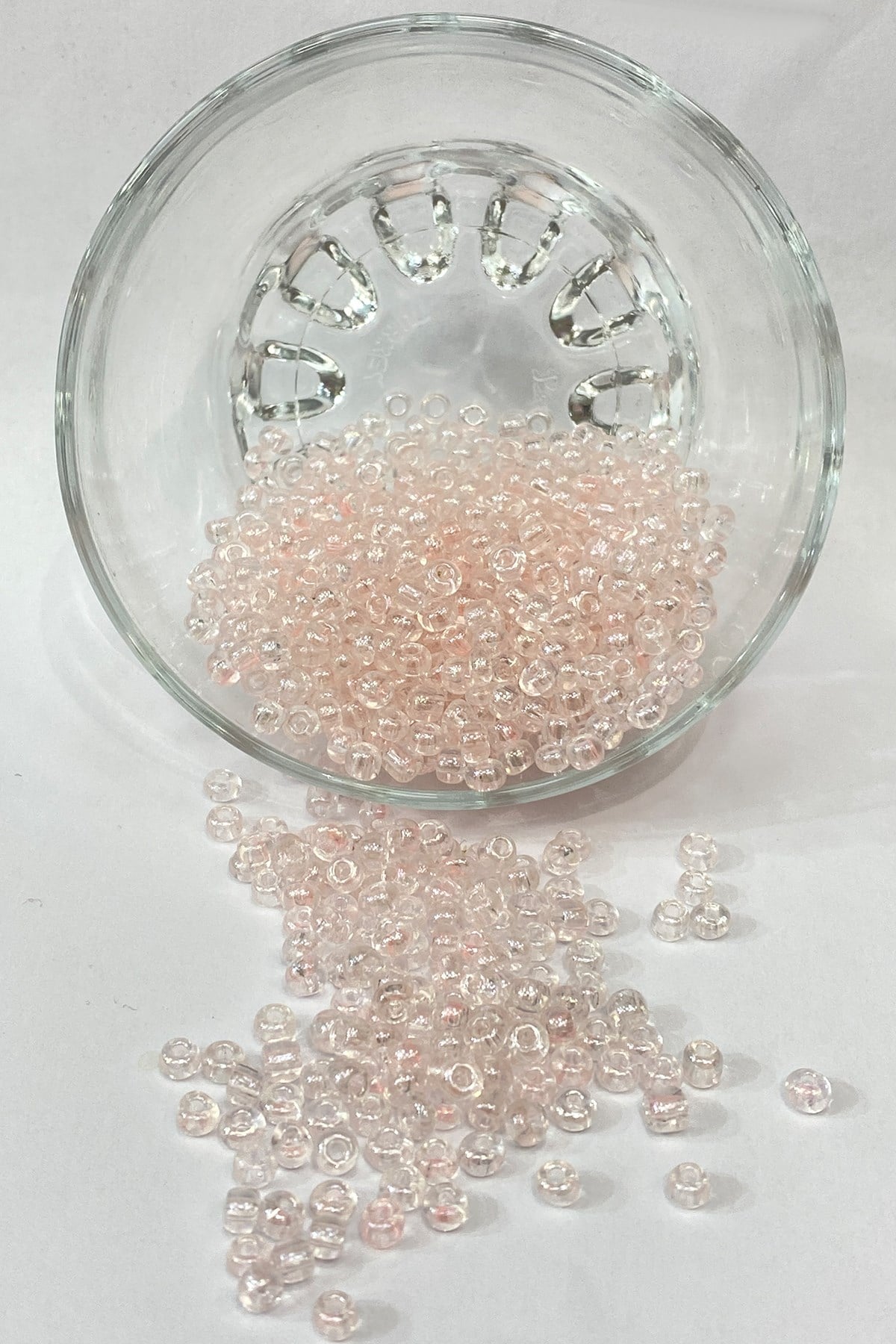 Toz Pembe Kum Boncuk 4 mm 50 gr
