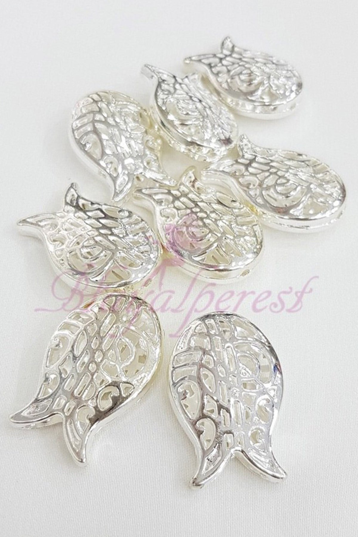 Tugra Patterned Tulip Rosary Imame