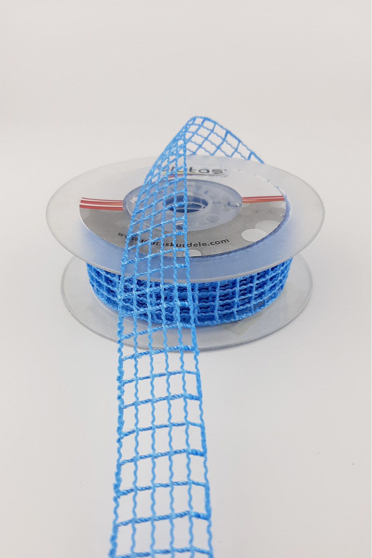 Turquoise Mesh Ribbon 10 mt