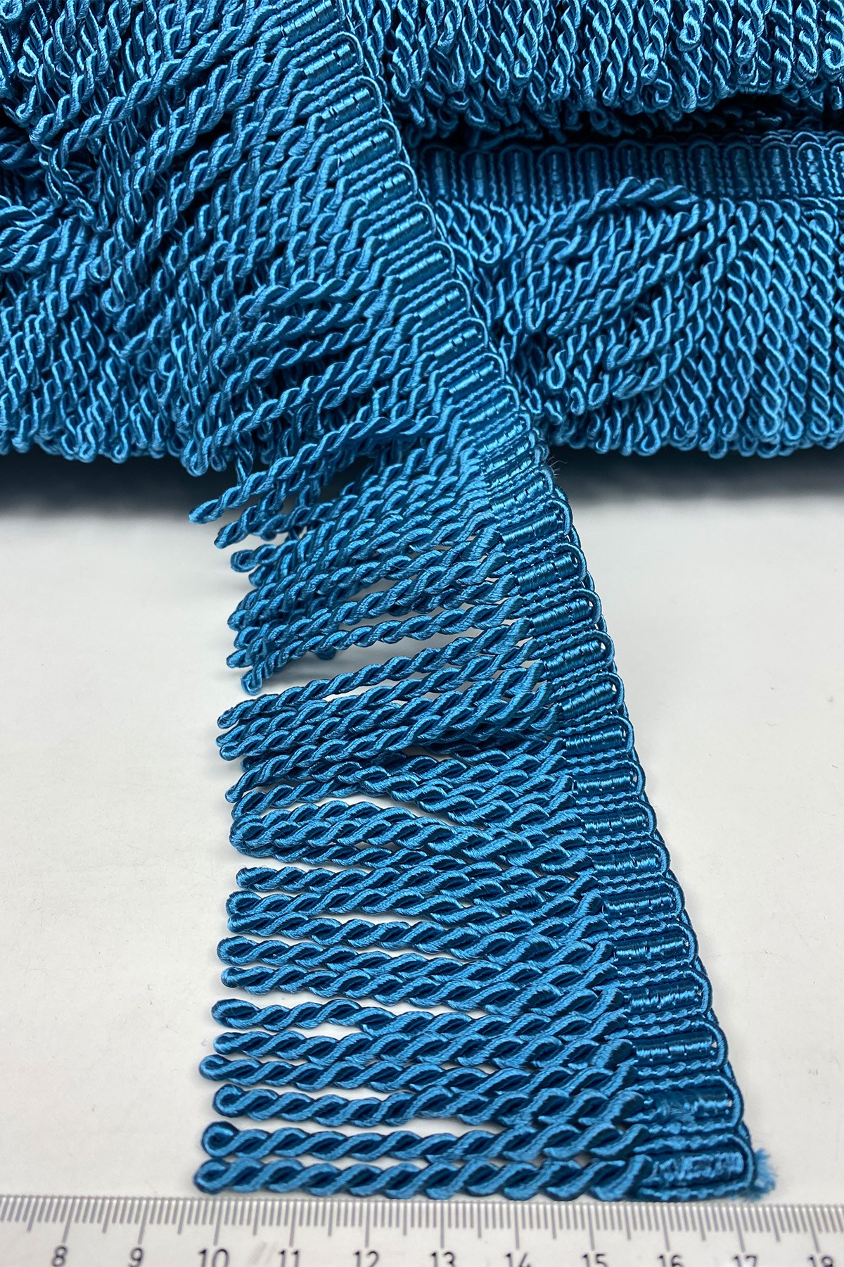 Turquoise Bouillon Fringe Tassel