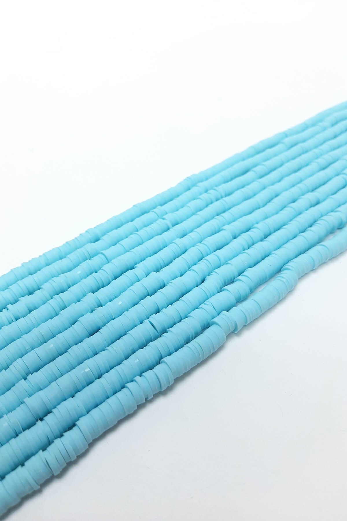 Turquoise Fimo Beads 6mm