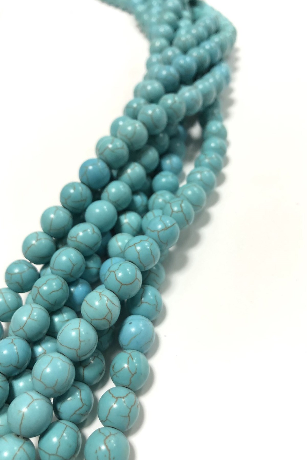 Natural Stone Turquoise Beads 10 mm
