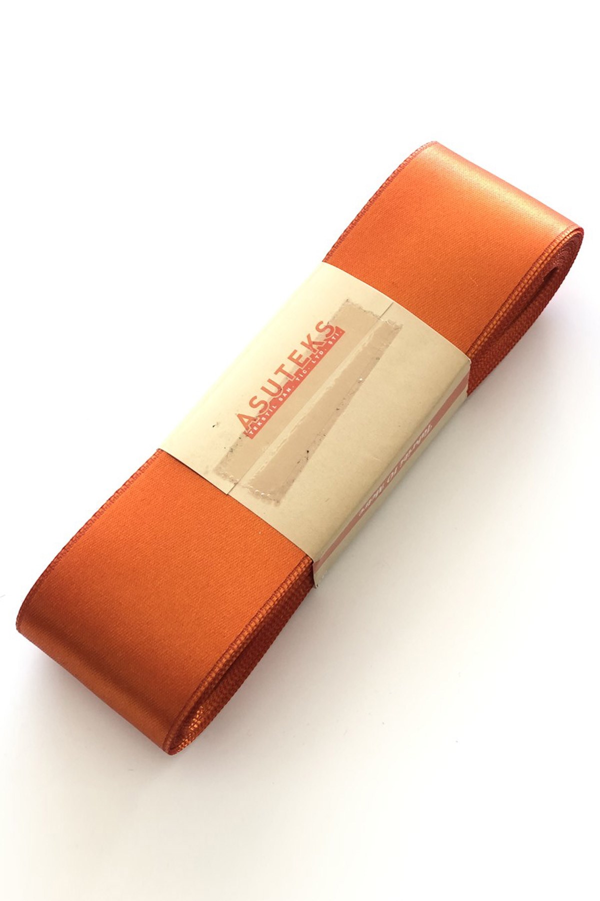 Orange Satin Ribbon 4 cm