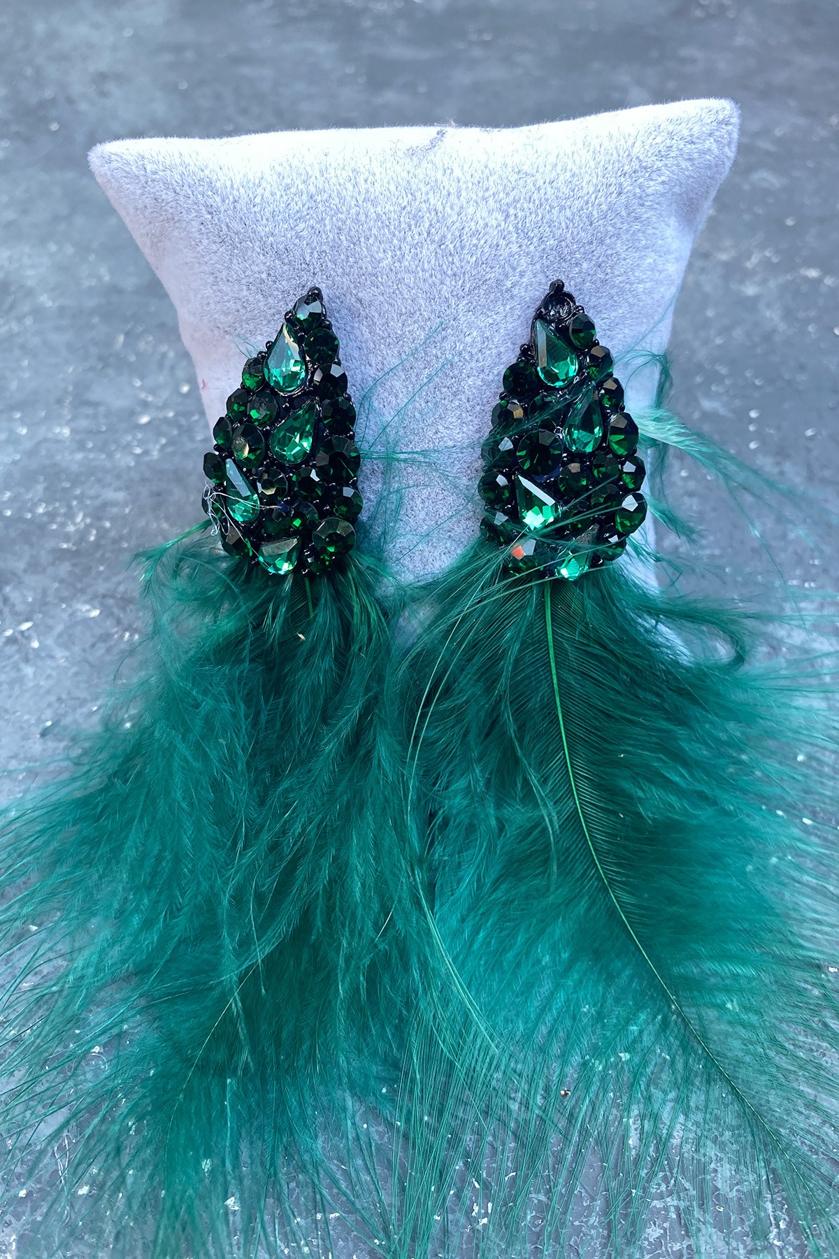 أقراط الحناء الزفاف المصقولة