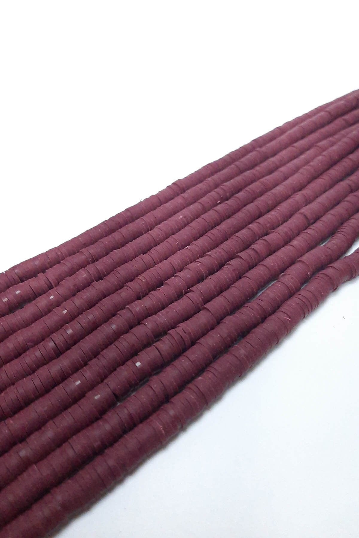 Cherry Bruise Fimo Beads 6mm