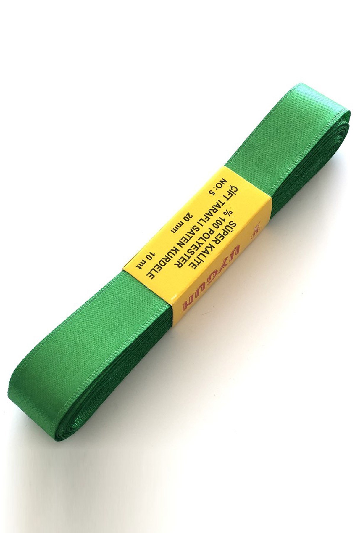 Yaşil Renk Saten Kurdele 2 cm