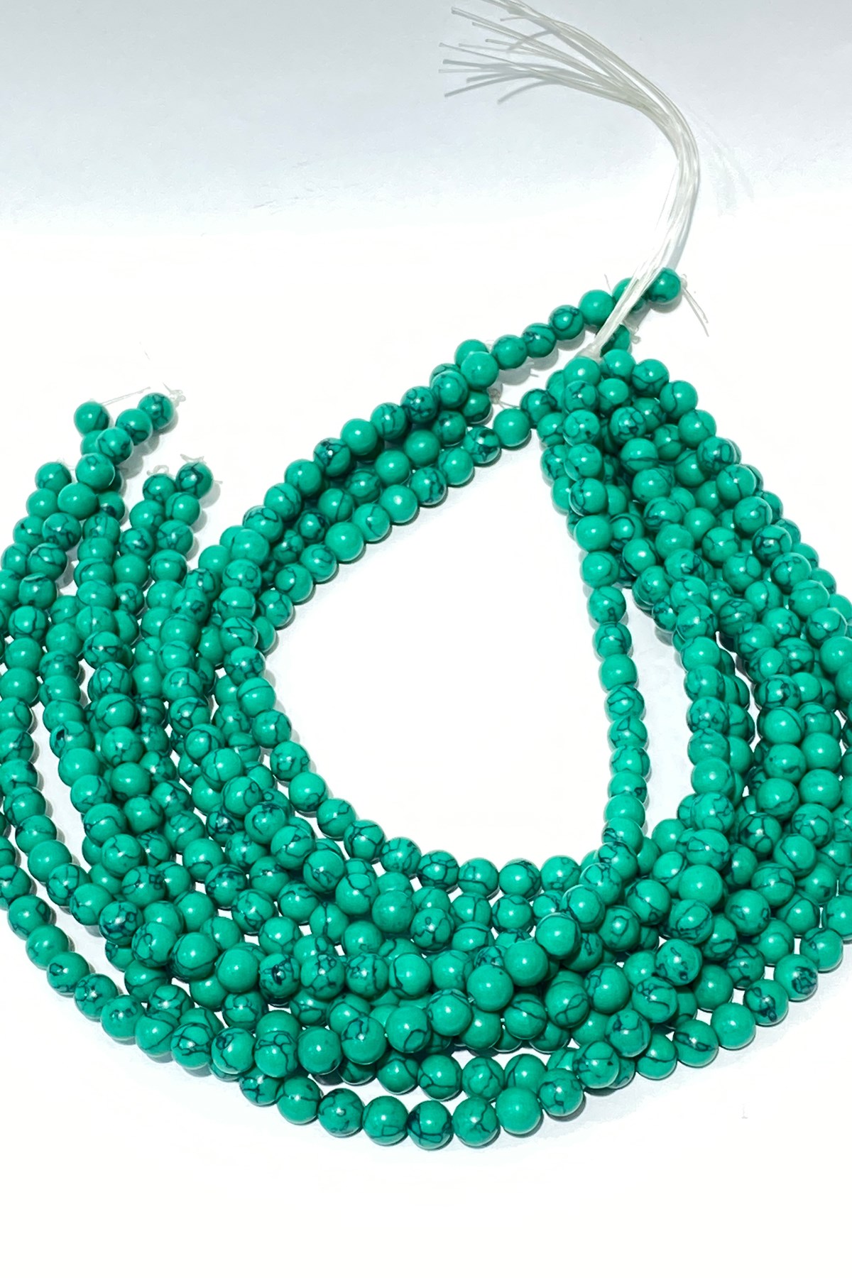 Yeşil Doğaltaş Boncuk 8 mm