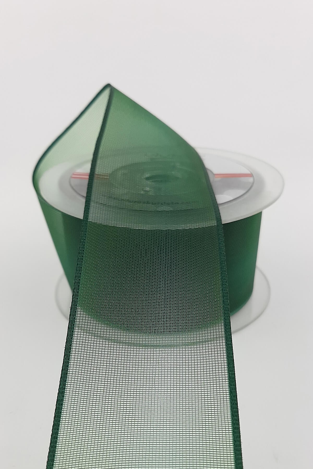 Yeşil Düz Şifon Kurdele 20 mt