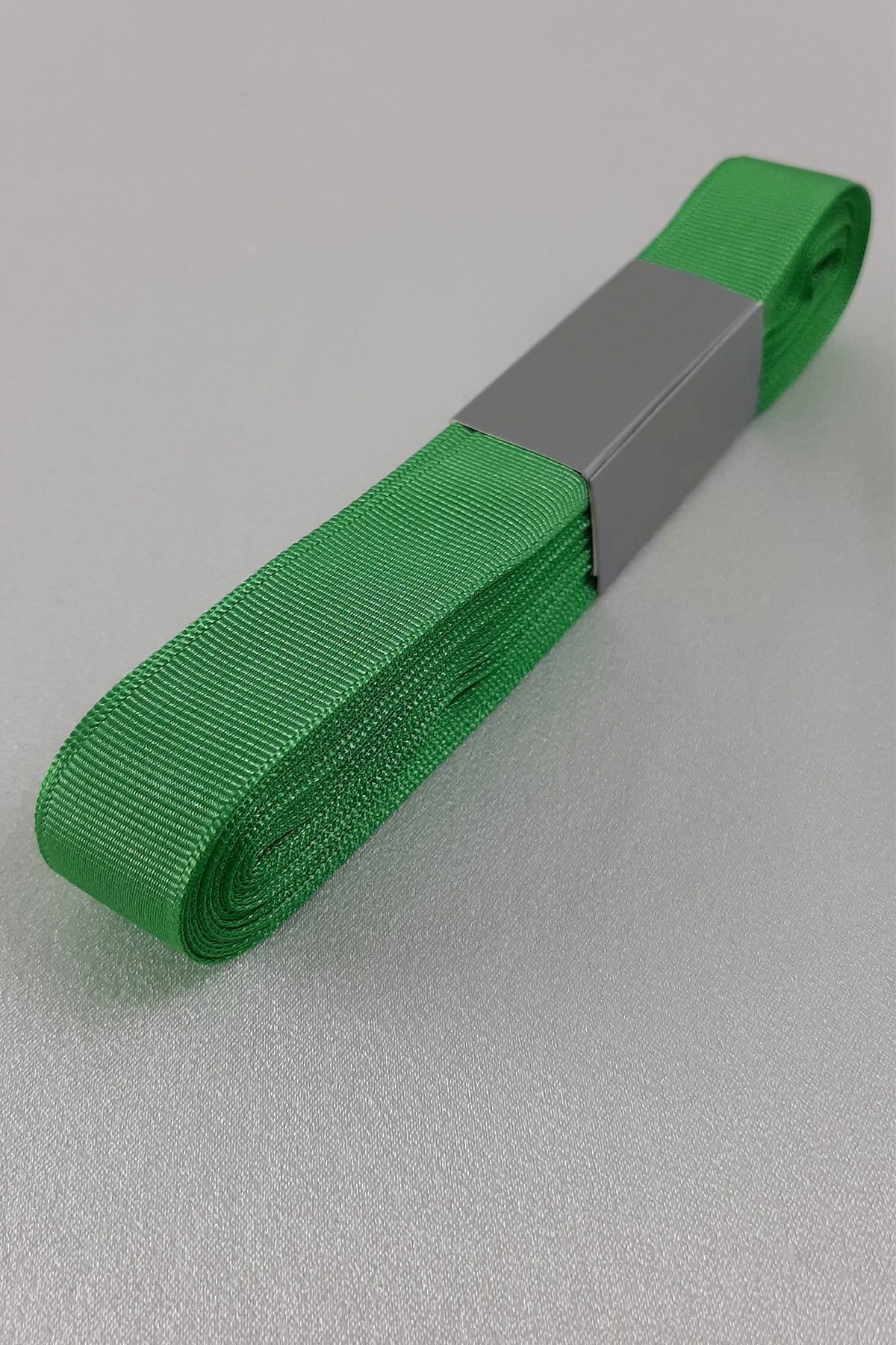 Grosgrain ribbon Green 2 Cm