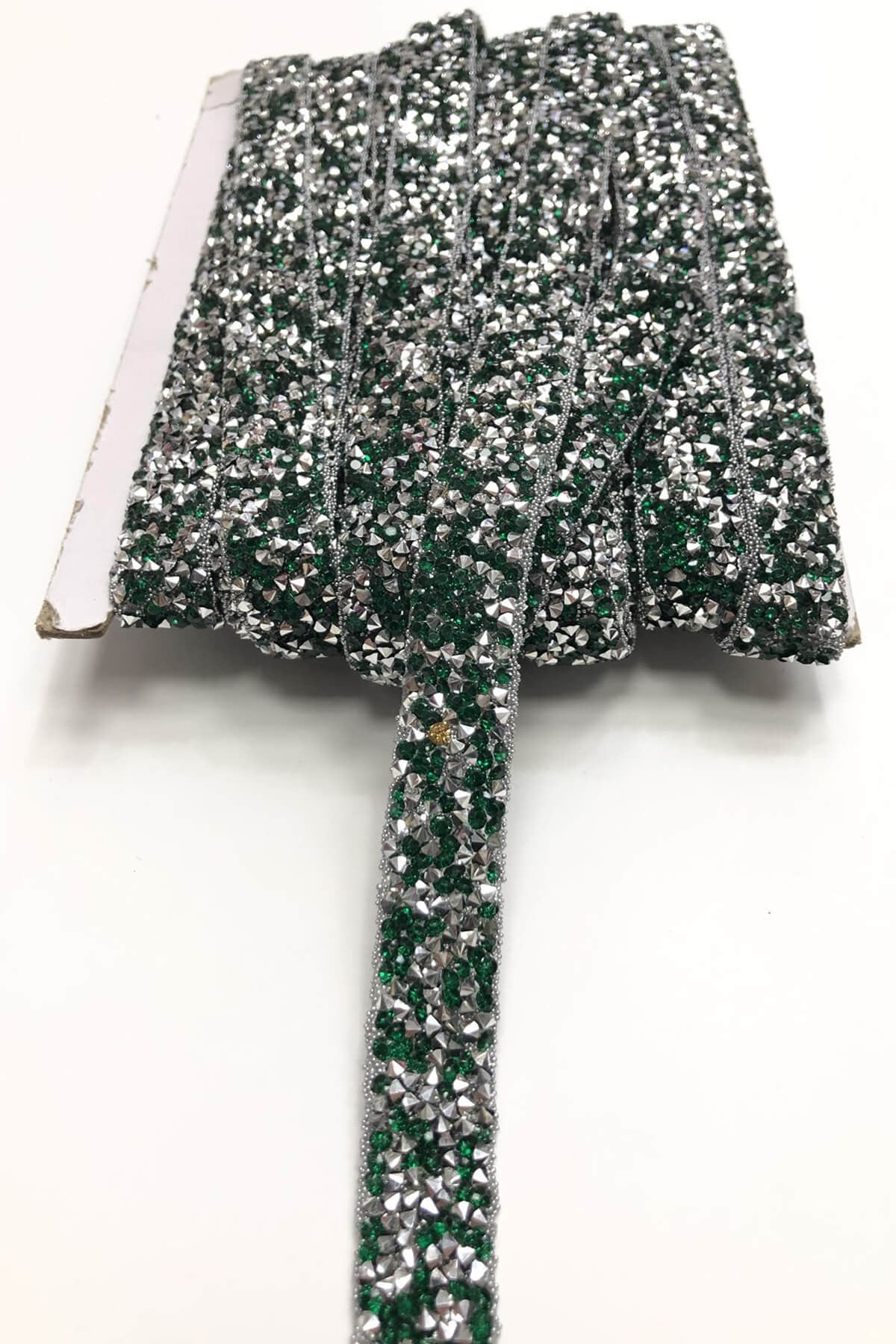 Green Iron-on Strip Applique