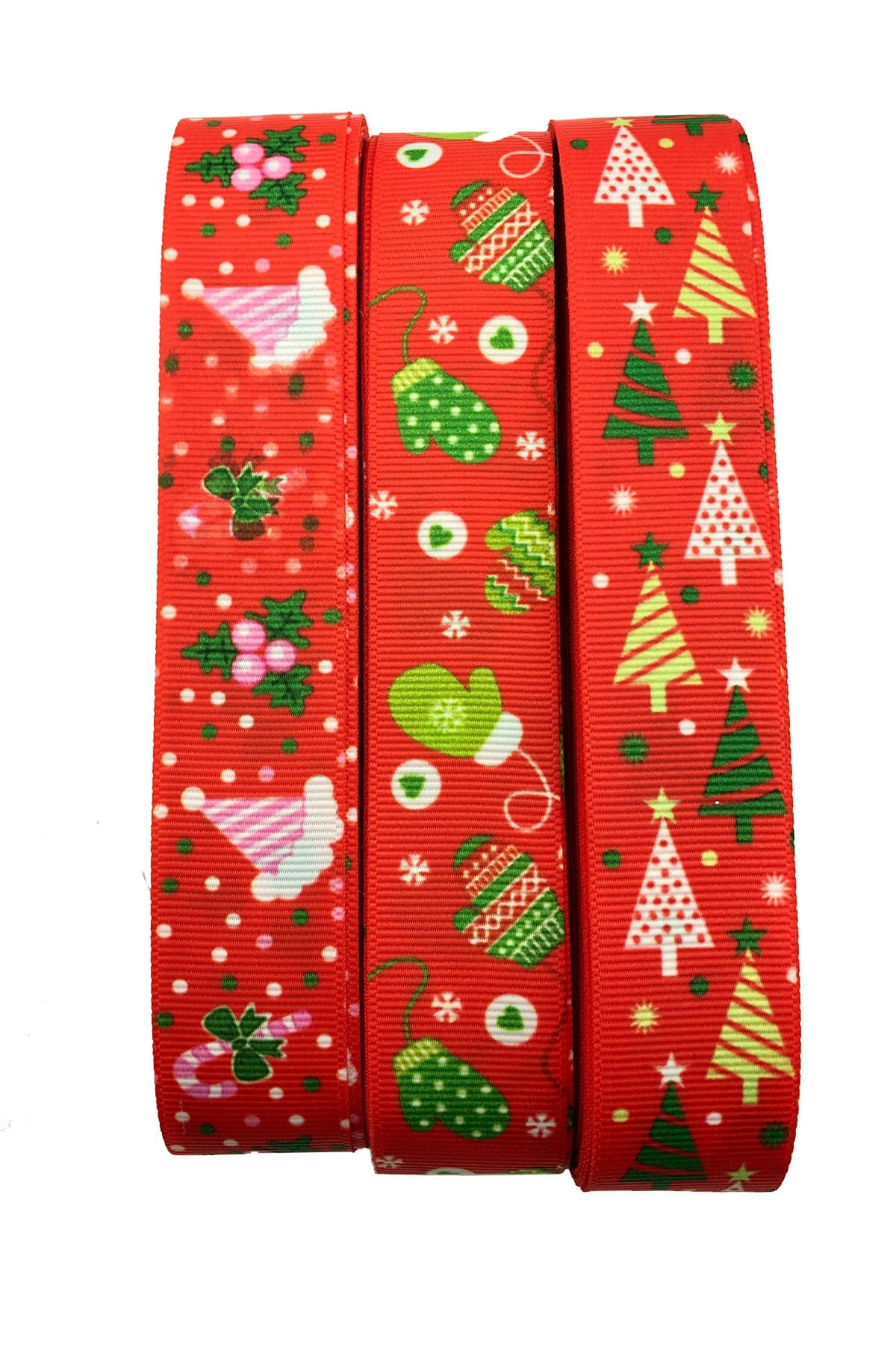Christmas Themed Printed Christmas Ribbon