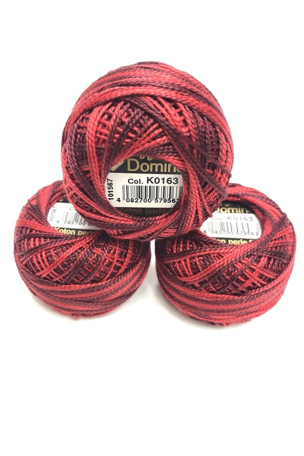 Coats Domino Cotton Perle No:8 Embroidery Thread 0163 (1 piece)