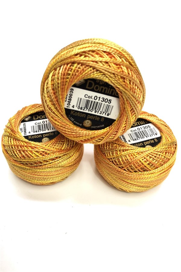 Coats Domino Cotton Perle No:8 Embroidery Thread 1305 (1 piece)