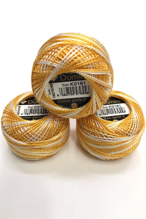 Coats Domino Cotton Perle No:8 Embroidery Thread 0161 (1 piece)