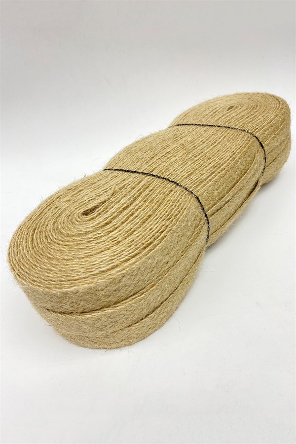 Straw Braided Ribbon 2,5 cm 10 m