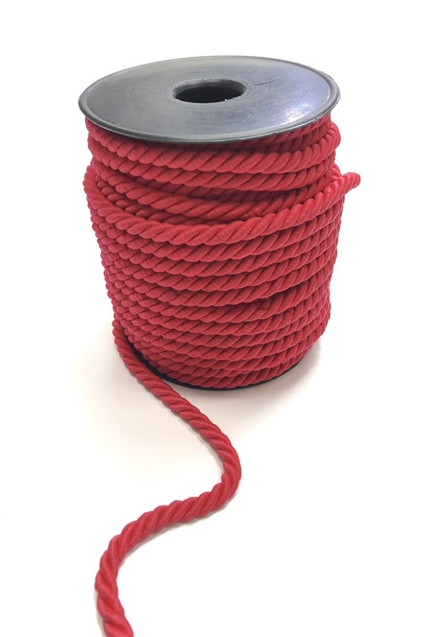 Red Cord Rope 8 mm 1 m