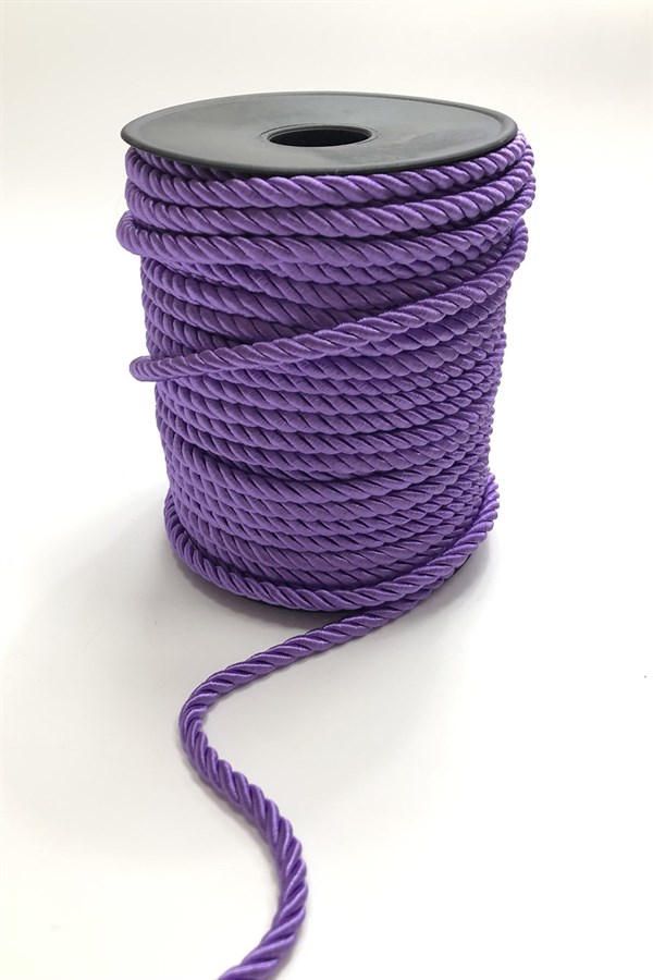 Lilac Cord Rope 6 mm 1 m