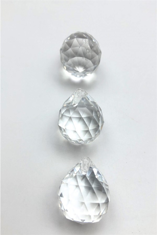 Transparent Chandelier Stone Drop Beads 1 Piece