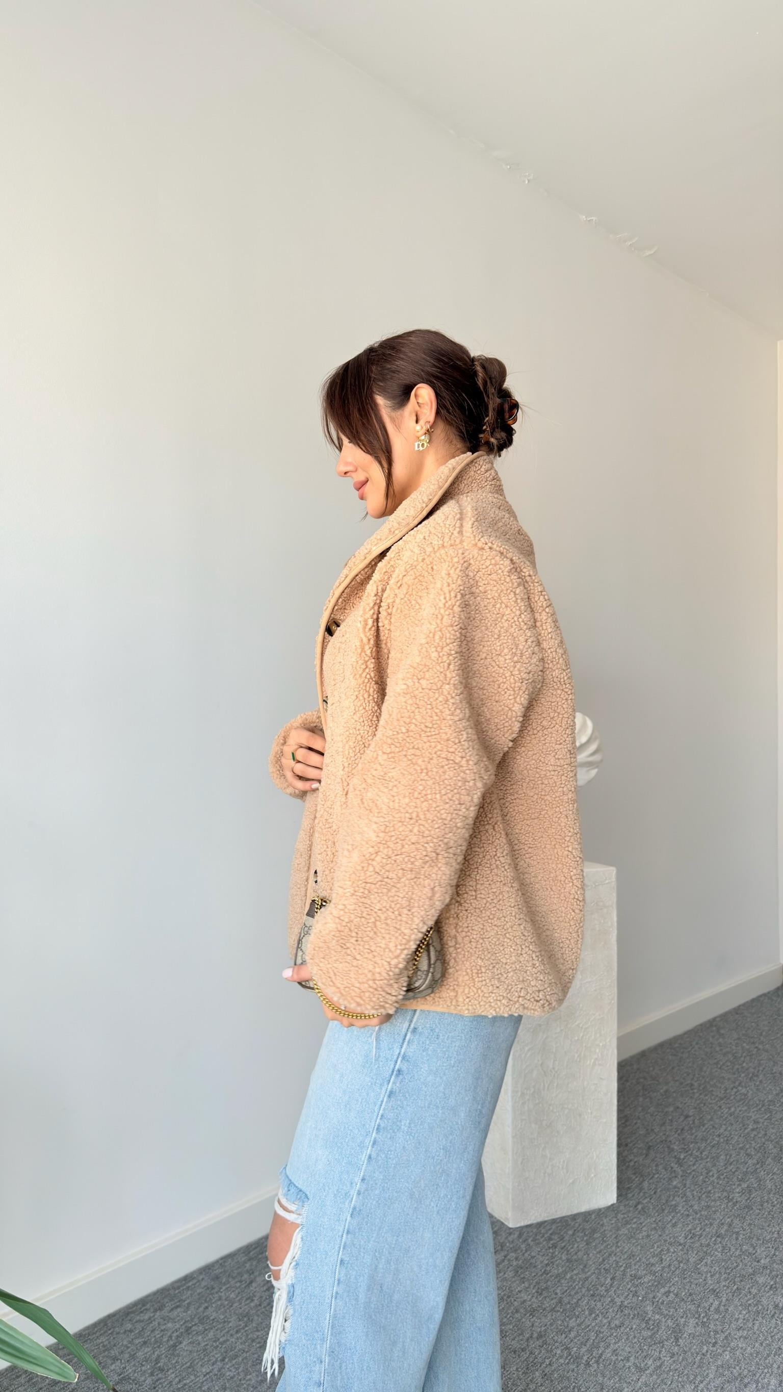 Camel Tianna Teddy Ceket