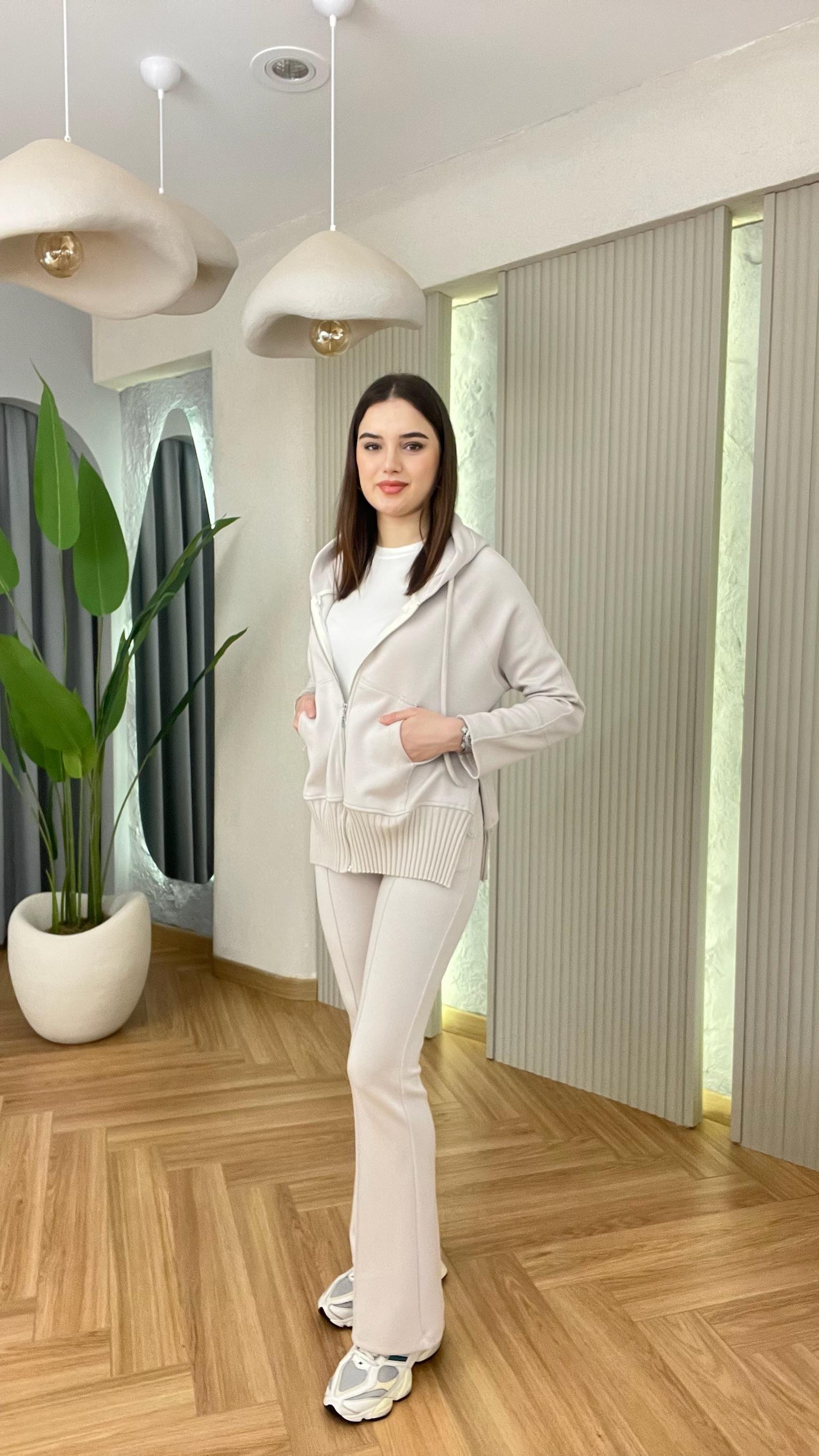 Matze Lastikli Sweat Pantolon Modal Takım
