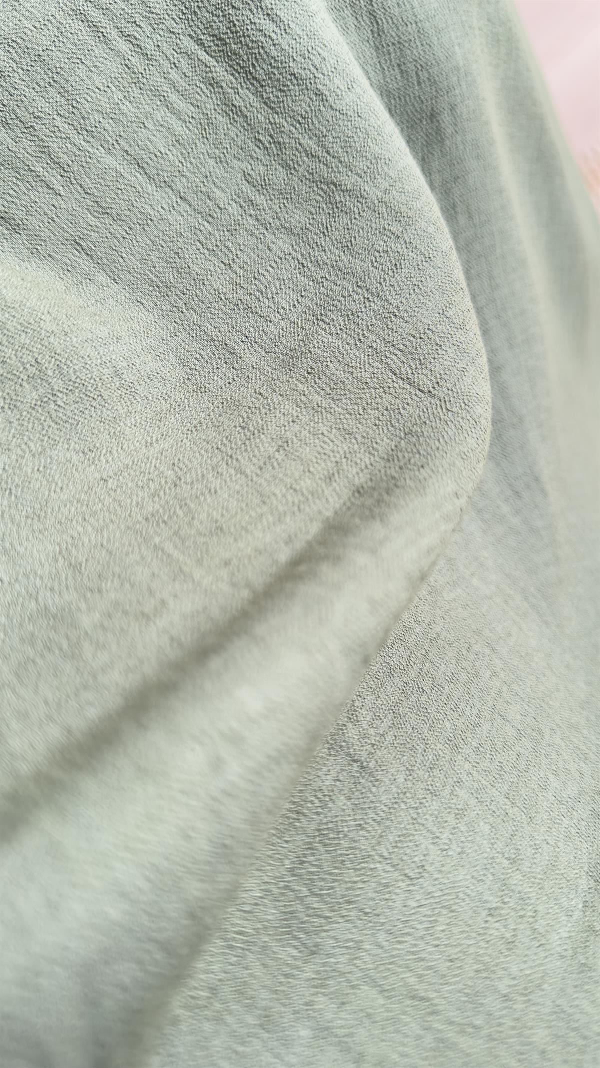 Oversize Haki Kapüşonlu Elbise 