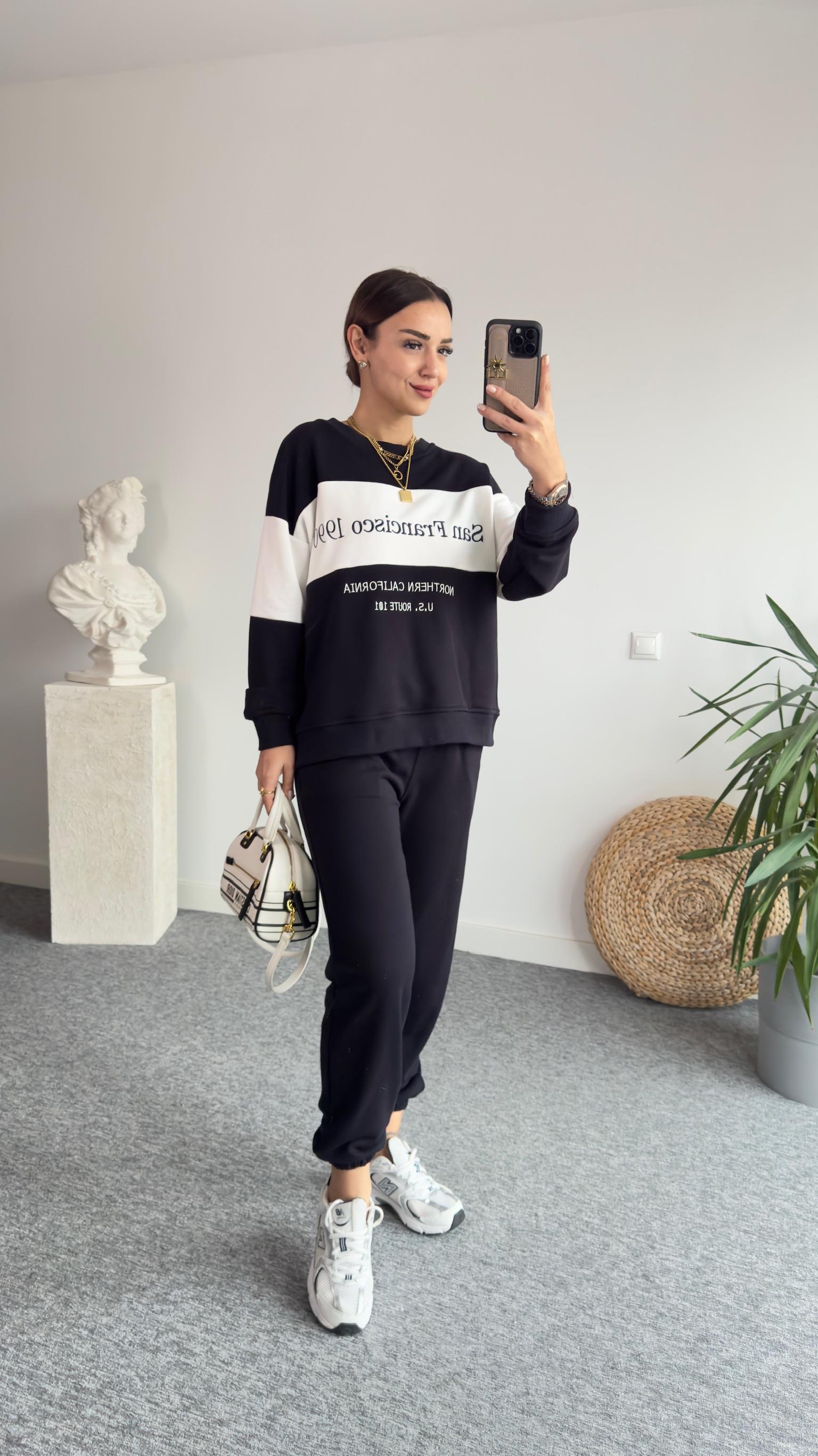 Zra Model Yazılı Eşofman Takımı