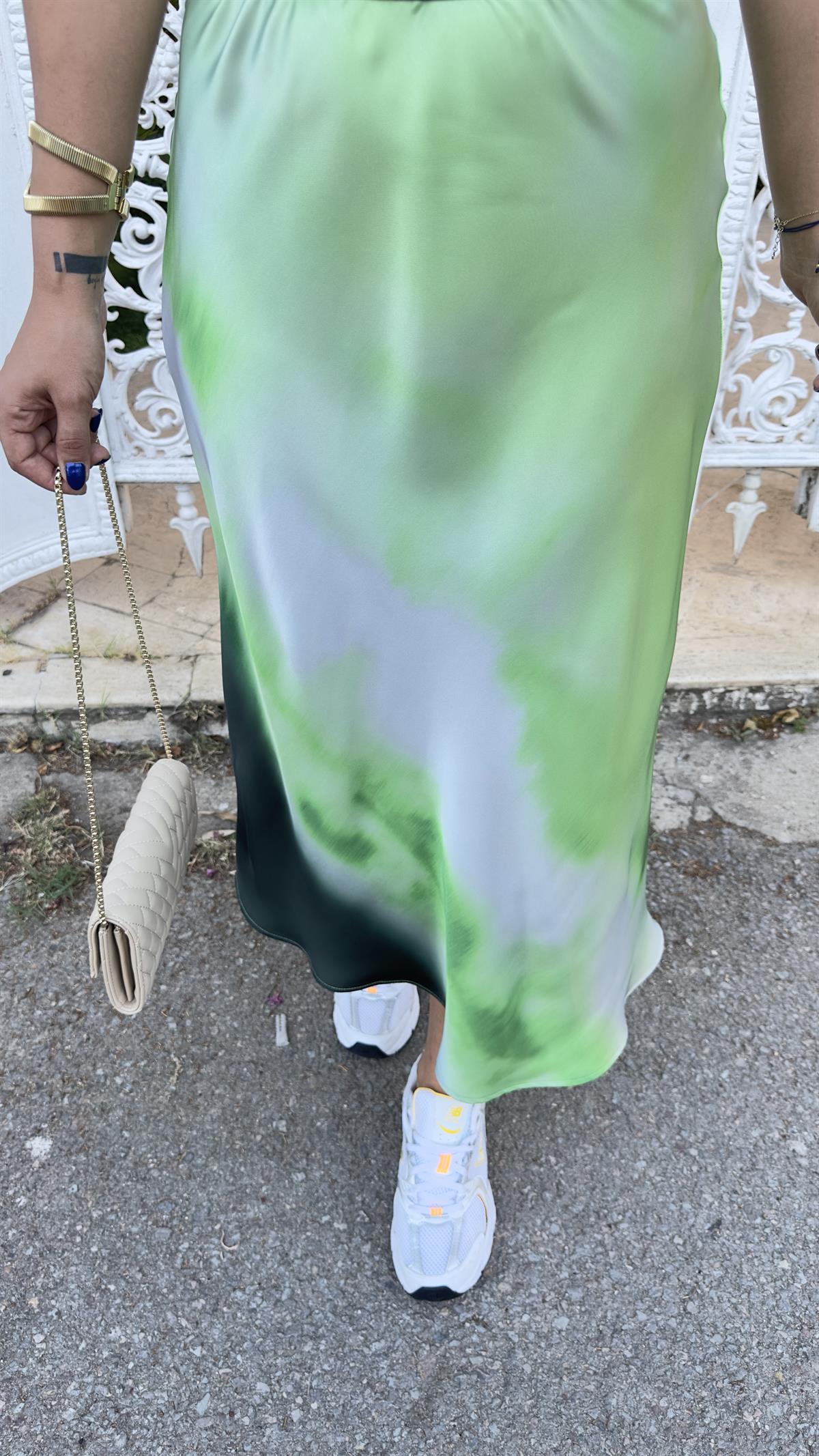 Orj Marka Renk Geçişli Etek