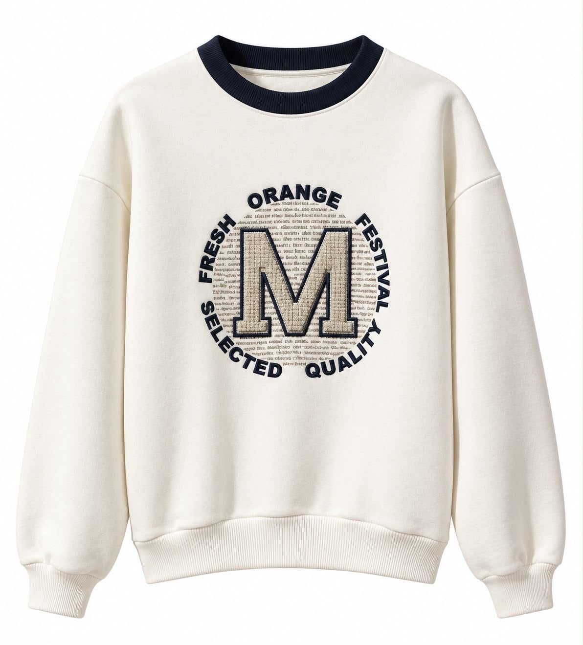 M Nakış İşlemeli Sweatshirt