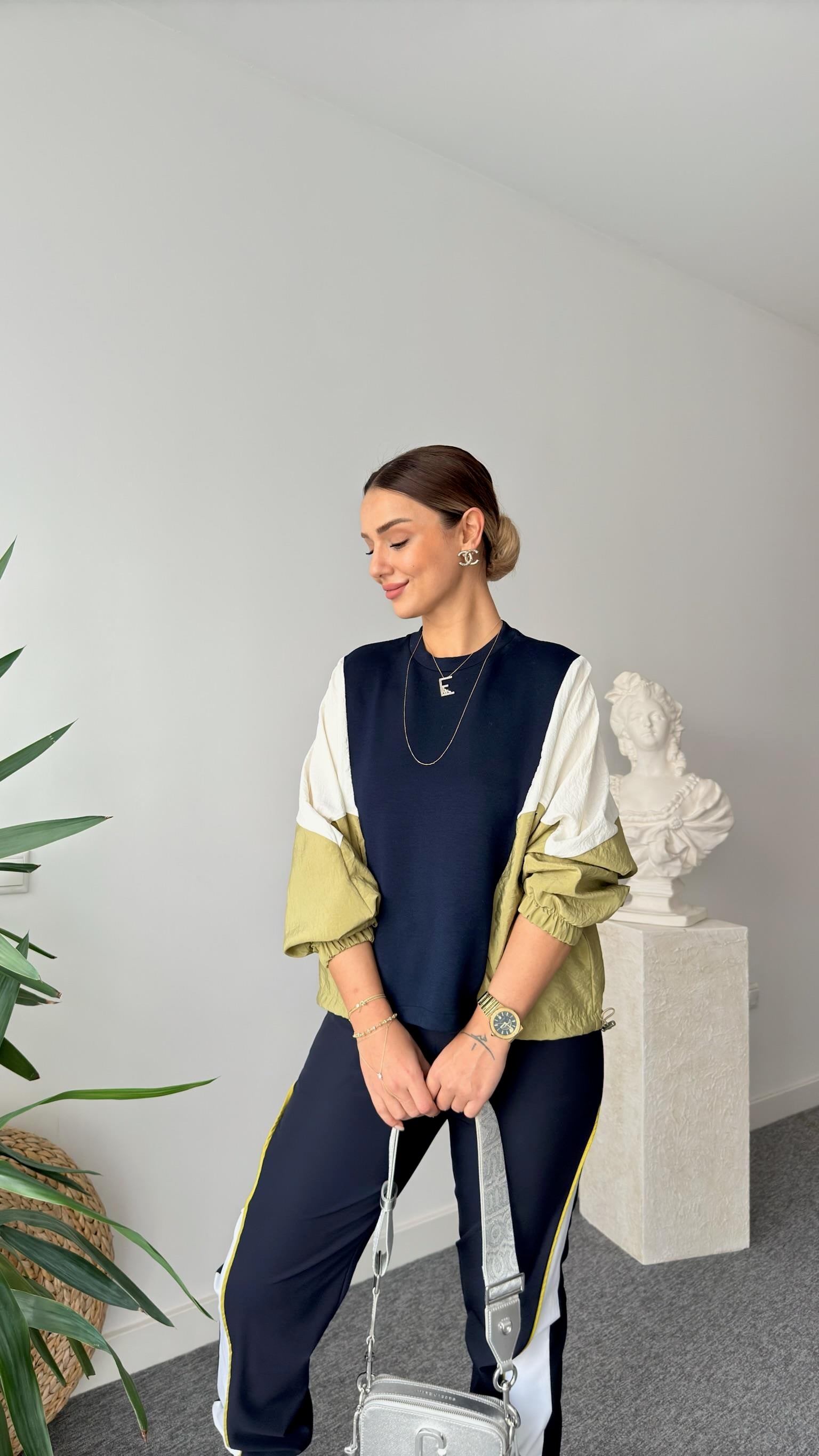 Coti Paraşüt Detaylı Laci Modal Sweat