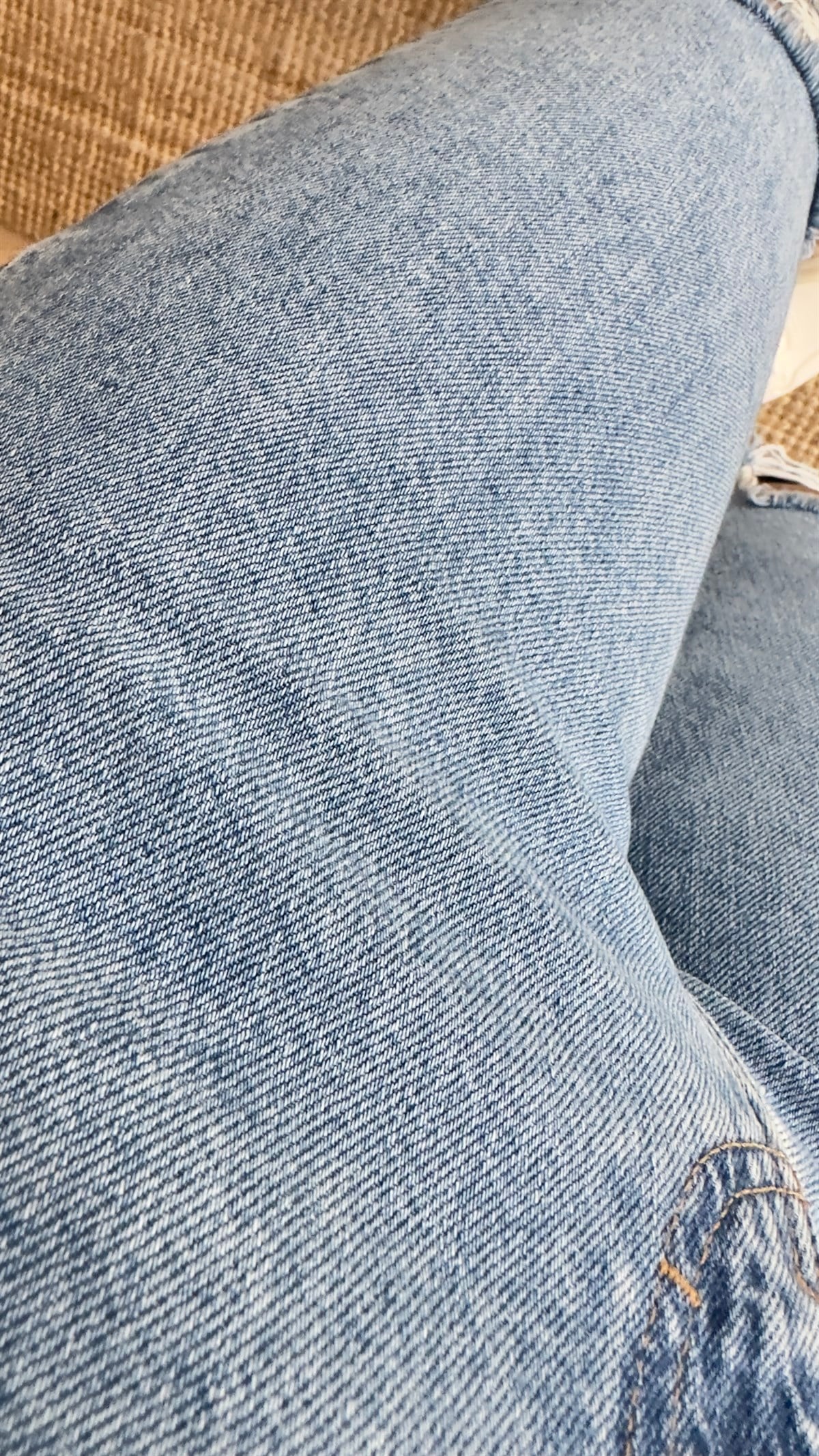 Yırtık Detaylı Mom Jean