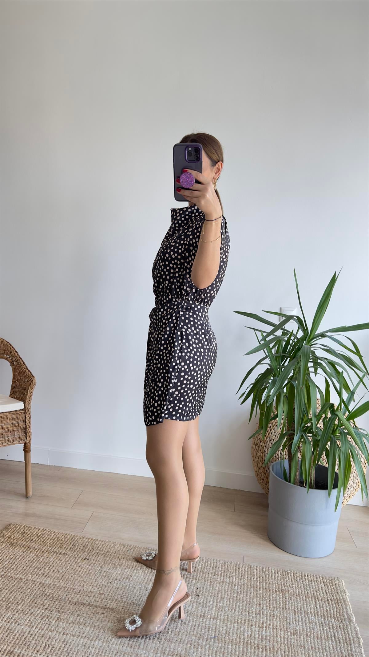 Zra Model Puantiyeli Elbise