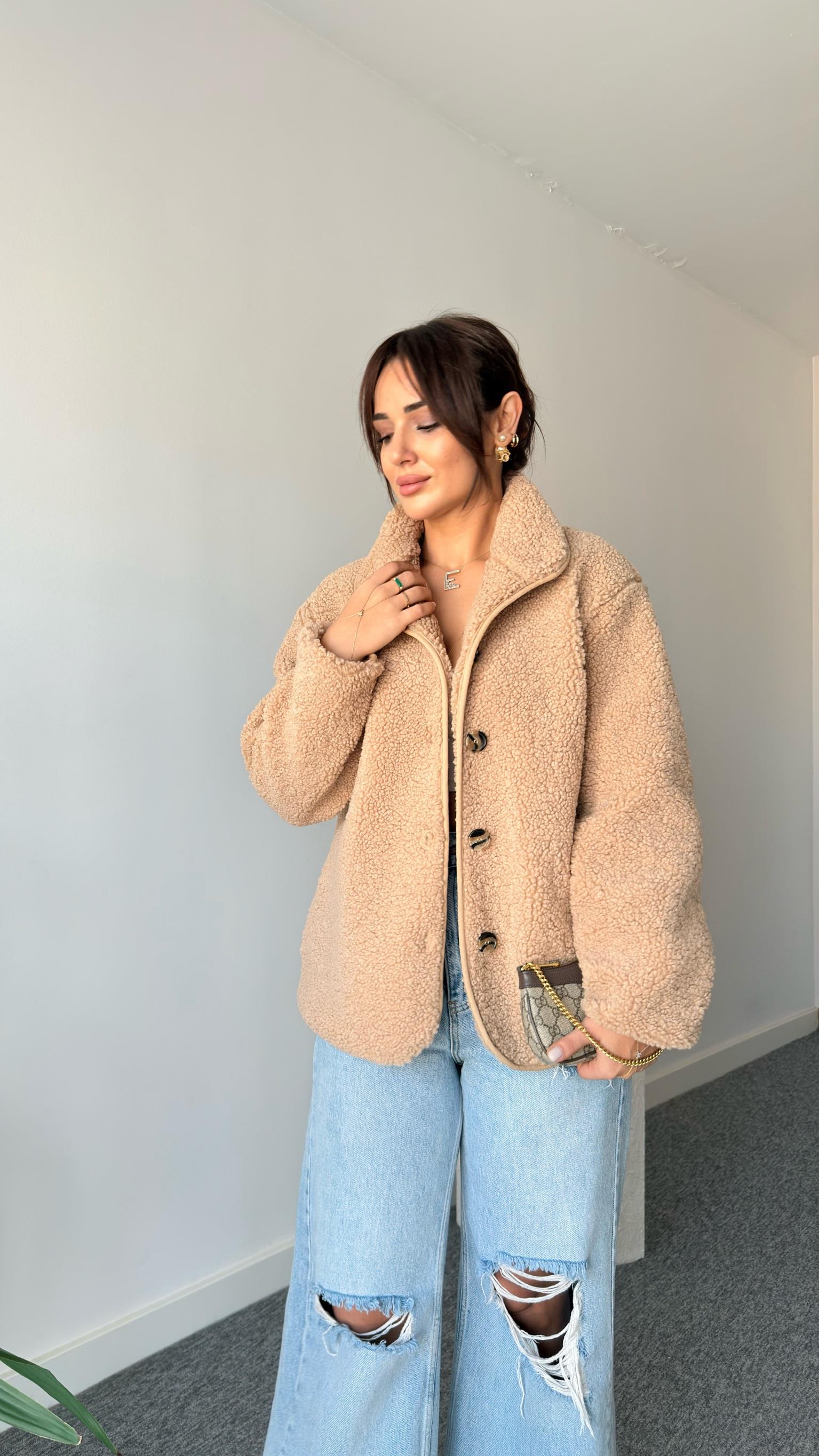 Camel Tianna Teddy Ceket
