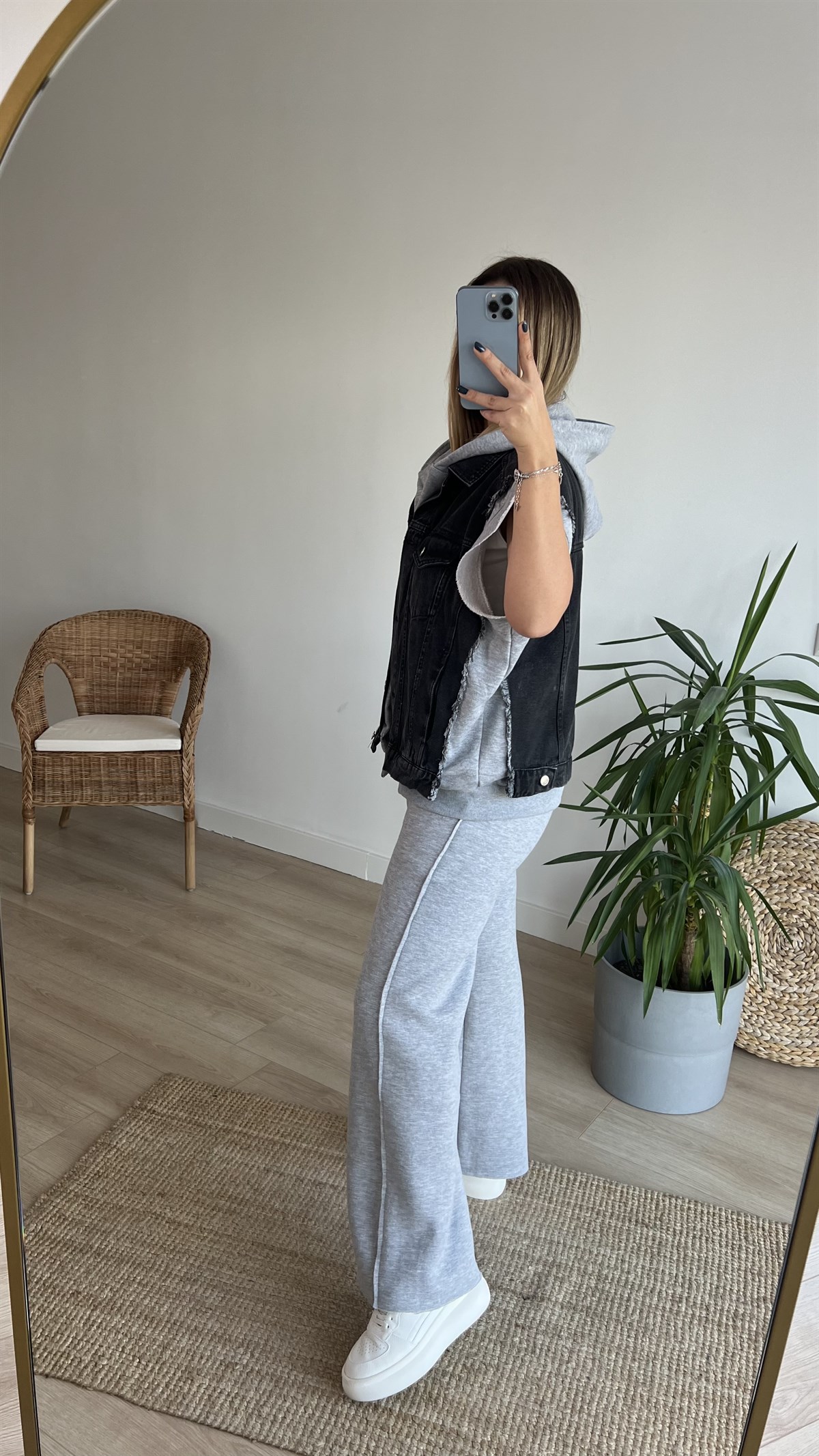  Antrasit Denim Yelek