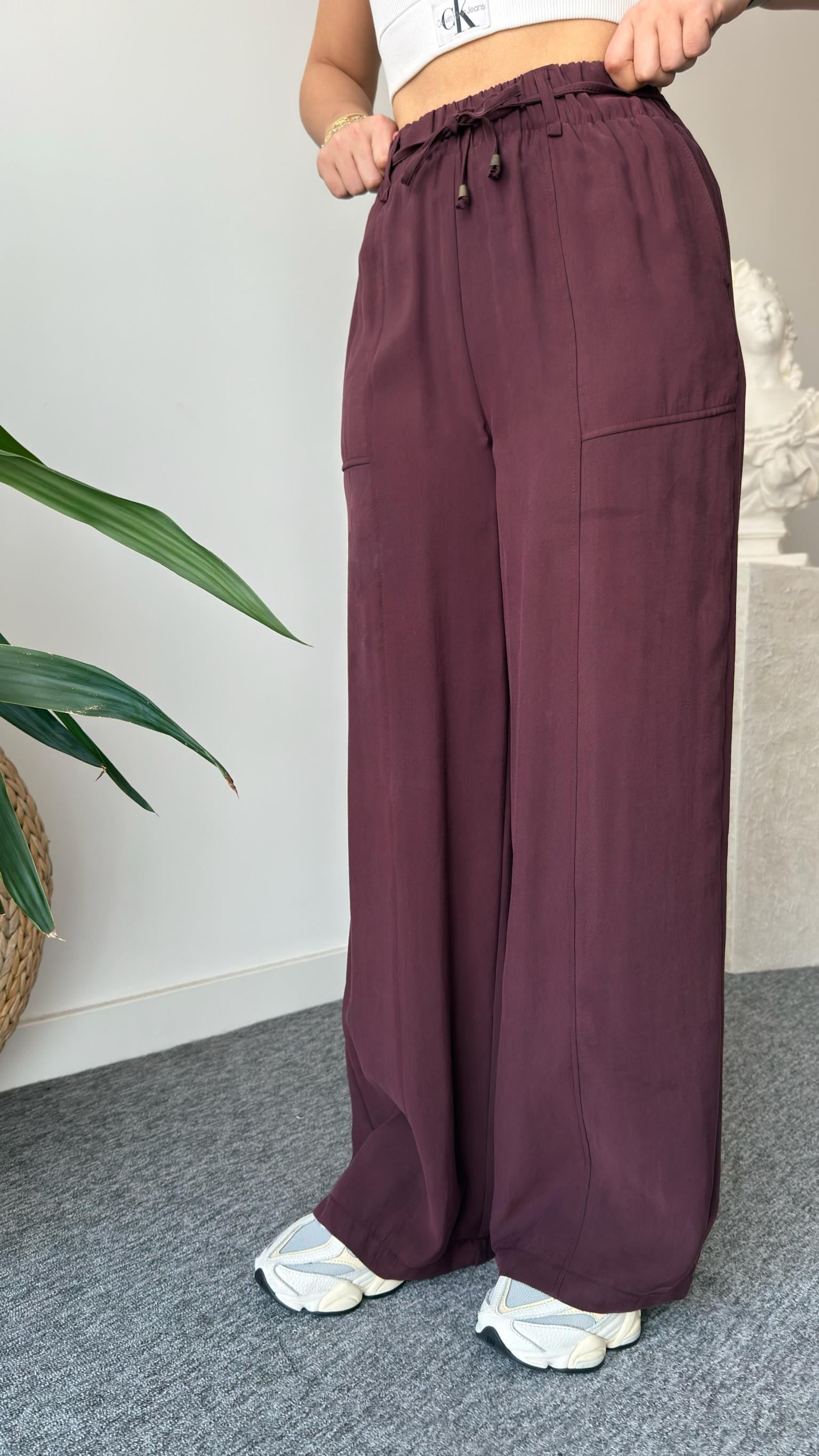 Bordo Gianni Tensel Pantolon