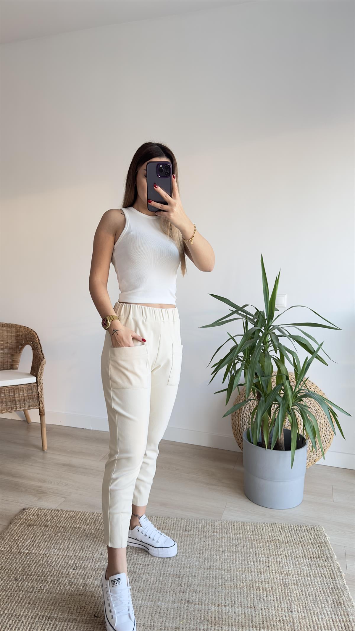 Kaşkorse Beyaz Crop